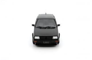 VOLKSWAGEN VW JETTA MK2 BLACK 1987 OttO mobile 1:18 Resinemodell (Türen, Motorhaube... nicht zu öffnen!)